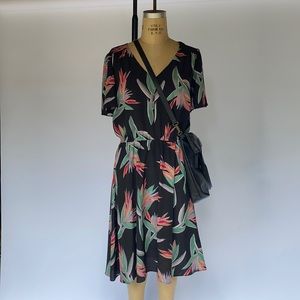 100% Silk Tucker Dress
